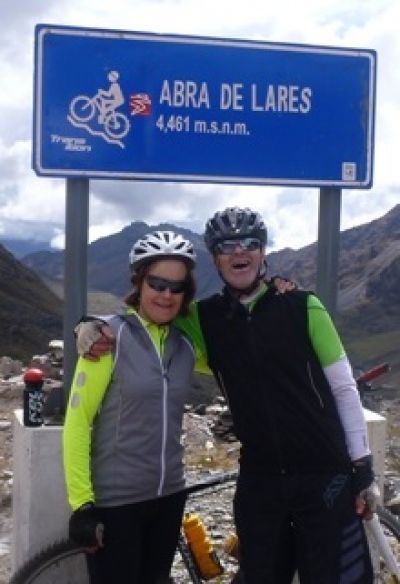 Breda Keating Cycling on the  tour with redspokes